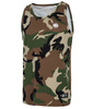 Tank top PIT BULL Slim Fit LYCRA SMALL LOGO woodland camo