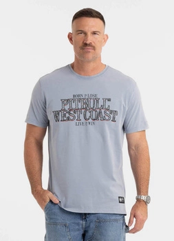 T-shirt PIT BULL Denim Washed ACE OF SPADES 2 błękitny