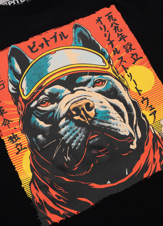 T-shirt PIT BULL FUJI pale yellow