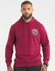 Bluza PIT BULL Tricot Terry SAN DIEGO CA bordowa kaptur