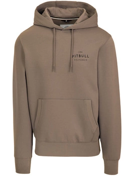 Bluza PIT BULL Tricot Terry SAMPSON brązowa (taupe) kaptur
