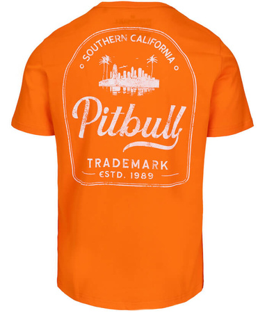 T-shirt PIT BULL ULTRA LIGHT SO.CAL pomarańczowy