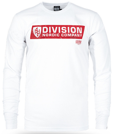 Longsleeve DOBERMANS DIVISION SHIELD LS370 biały