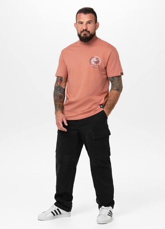 T-shirt PIT BULL  PLANET SURF pale salmon