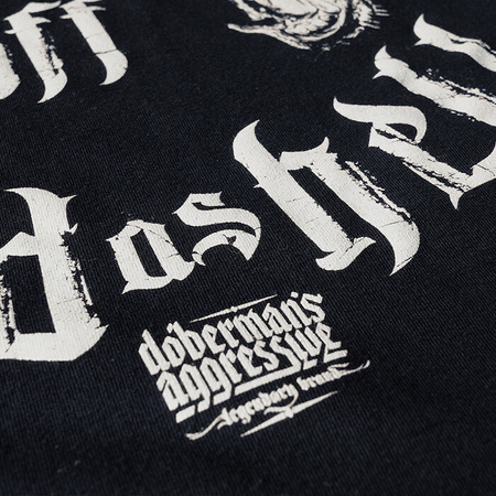 T-shirt DOBERMANS MAD AS HELL TS383 czarny