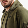 Bluza ALPHA INDUSTRIES X-FIT oliwkowa (dark green) kaptur 158321 257