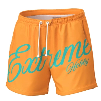 Szorty Kąpielowe EXTREME HOBBY CLUSTER pomarańczowe