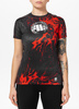 Damska koszulka sportowa Mesh PIT BULL BLOOD DOG WMN czarna