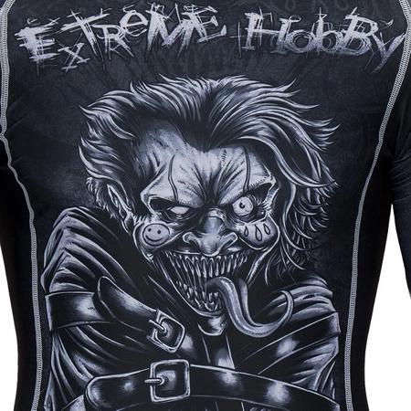 Longsleeve rashguard EXTREME HOBBY PSYCHO CLOWN czarny