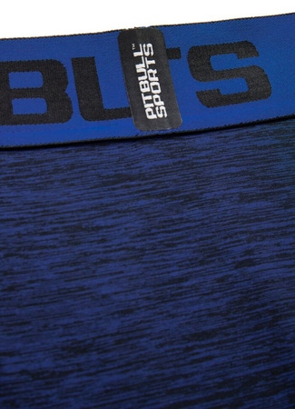 Leginsy PIT BULL SMALL LOGO granatowe