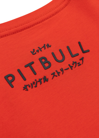 T-shirt PIT BULL  FUJI flame red