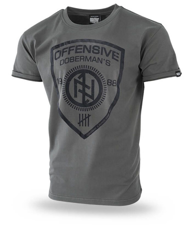 T-shirt DOBERMANS OFFENSIVE SHIELD TS237 khaki