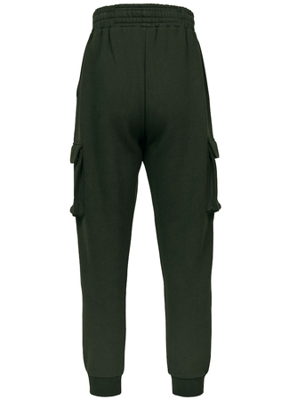 Spodnie dresowe bojówki PIT BULL CYPRESS SPORT zielone (dark green)