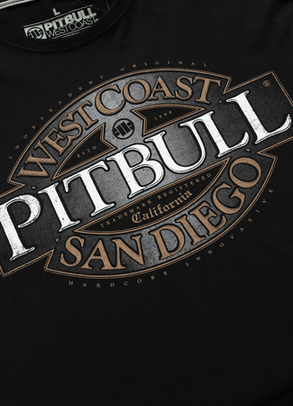 T-shirt PIT BULL TOMMY GUN czarny