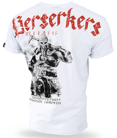 T-shirt DOBERMANS BERSERKERS TS127 biały