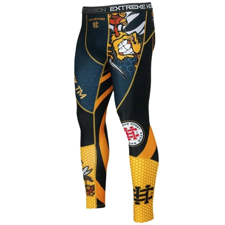 Legginsy męskie EXTREME HOBBY ANGRY WASP czarny