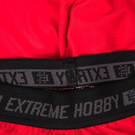 Legginsy sportowe damskie EXTREME HOBBY POLSKA PRIME czerwony