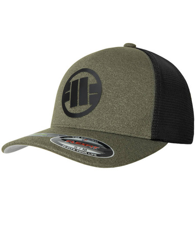 Czapka PIT BULL FULL CAP MESH LOGO khaki