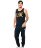 Tank-top treningowy LEONE NEW GOLD czarny