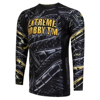 Longsleeve rashguard kids EXTREME HOBBY BONE CRUSHER czarny