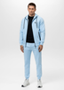 Bluza PIT BULL DOGWOOD błękitna (sky blue) rozpinana