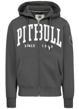 Bluza PIT BULL NORTON grafitowa rozpinana