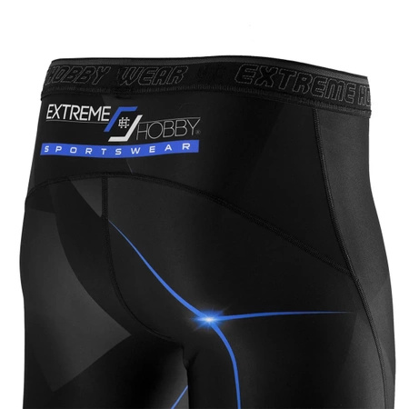 Legginsy męskie EXTREME HOBBY MT SPORT niebieski