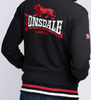 Bluza LONSDALE DOVER czarna stójka