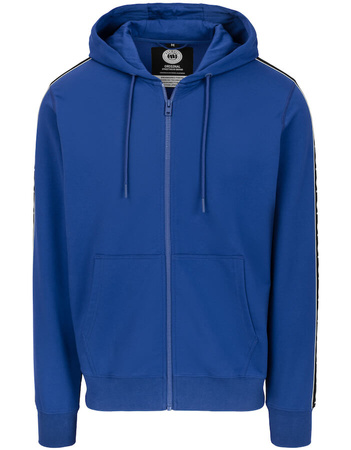 Komplet dresowy PIT BULL Tricot Terry TAPE NUGGET niebieski (electric blue) rozpinany