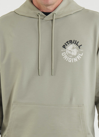 Bluza PIT BULL Tricot Terry DOG SD dusty salvia kaptur