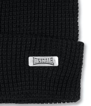 Czapka zimowa LONSDALE LONDON HORSFORTH czarna