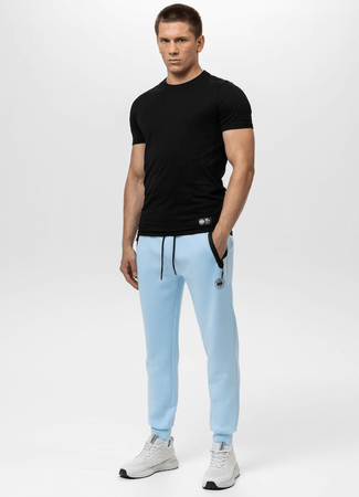 Spodnie sportowe PIT BULL DOGWOOD błękitne (sky blue)