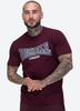 T-shirt LONSDALE DUKINFIELD bordowy