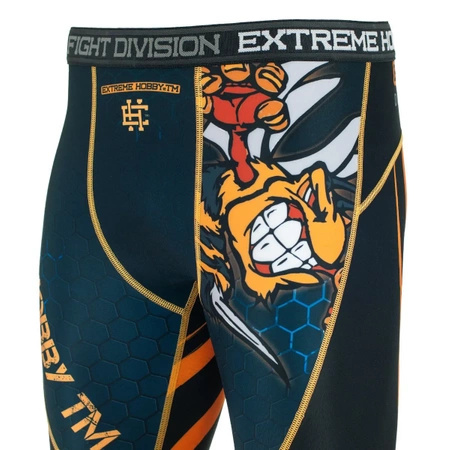 Legginsy Sportowe Męskie Angry Wasp