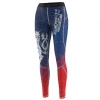 Legginsy sportowe damskie EXTREME HOBBY CZESKI LEW czerwony