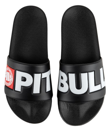 Klapki Pit Bull LOGO czarne