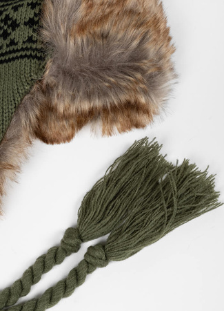 Czapka zimowa PIT BULL MISSION BAY oliwkowa