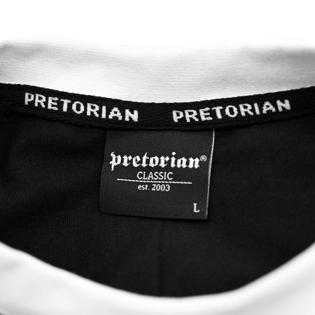 T-shirt PRETORIAN STRIPE czarny