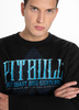 Bluza PIT BULL BLUE SKULL czarna prosta