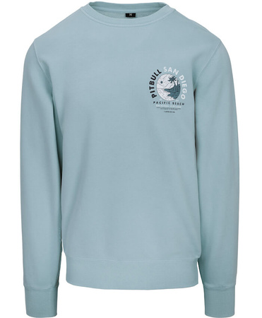 Bluza PIT BULL WASHED PLANET SURF light blue prosta