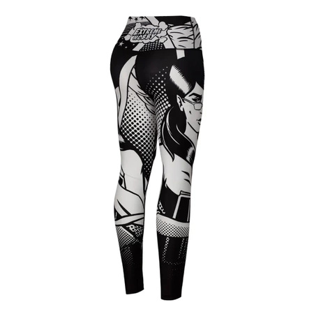 Legginsy sportowe damskie EXTREME HOBBY COMICS czarny