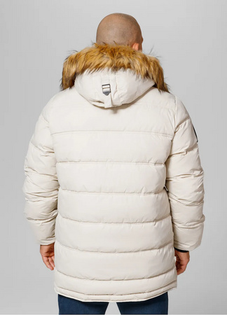 Kurtka parka PIT BULL KINGSTON II off white