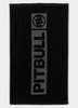Ręcznik kąpielowy PIT BULL GYM HILLTOP czarno/szary 88x52 cm