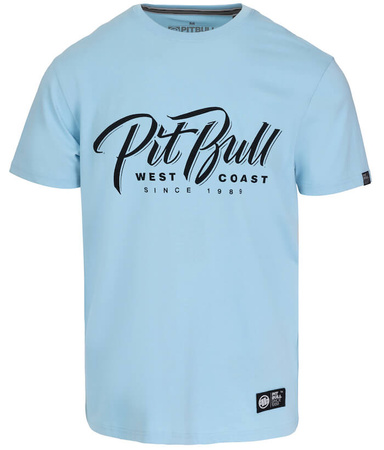 T-shirt PIT BULL EL JEFFE błękitny (light blue)