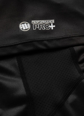 Rashguard PIT BULL MESH PLAYER czarny krótki rękaw