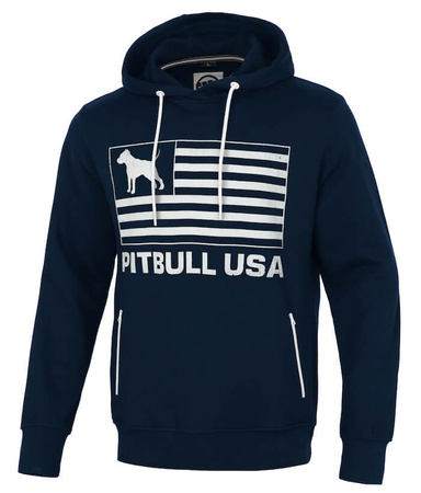 Bluza PIT BULL USA granatowa kaptur