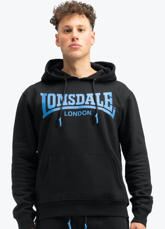 Bluza LONSDALE CHATSWORTH czarna kaptur