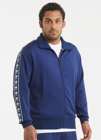 Bluza PIT BULL OLDSCHOOL POWERS niebieska (royal blue) stójka