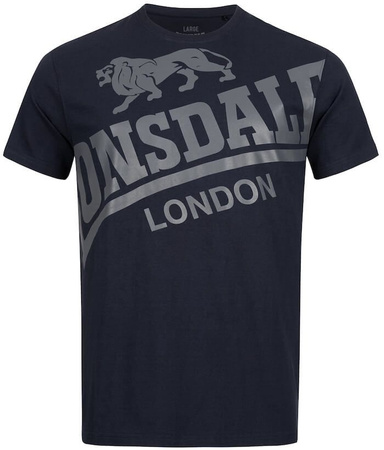 T-shirt LONSDALE WATTON granatowy