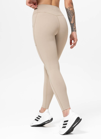 Damskie leginsy sportowe PIT BULL AVENIDA cappucino